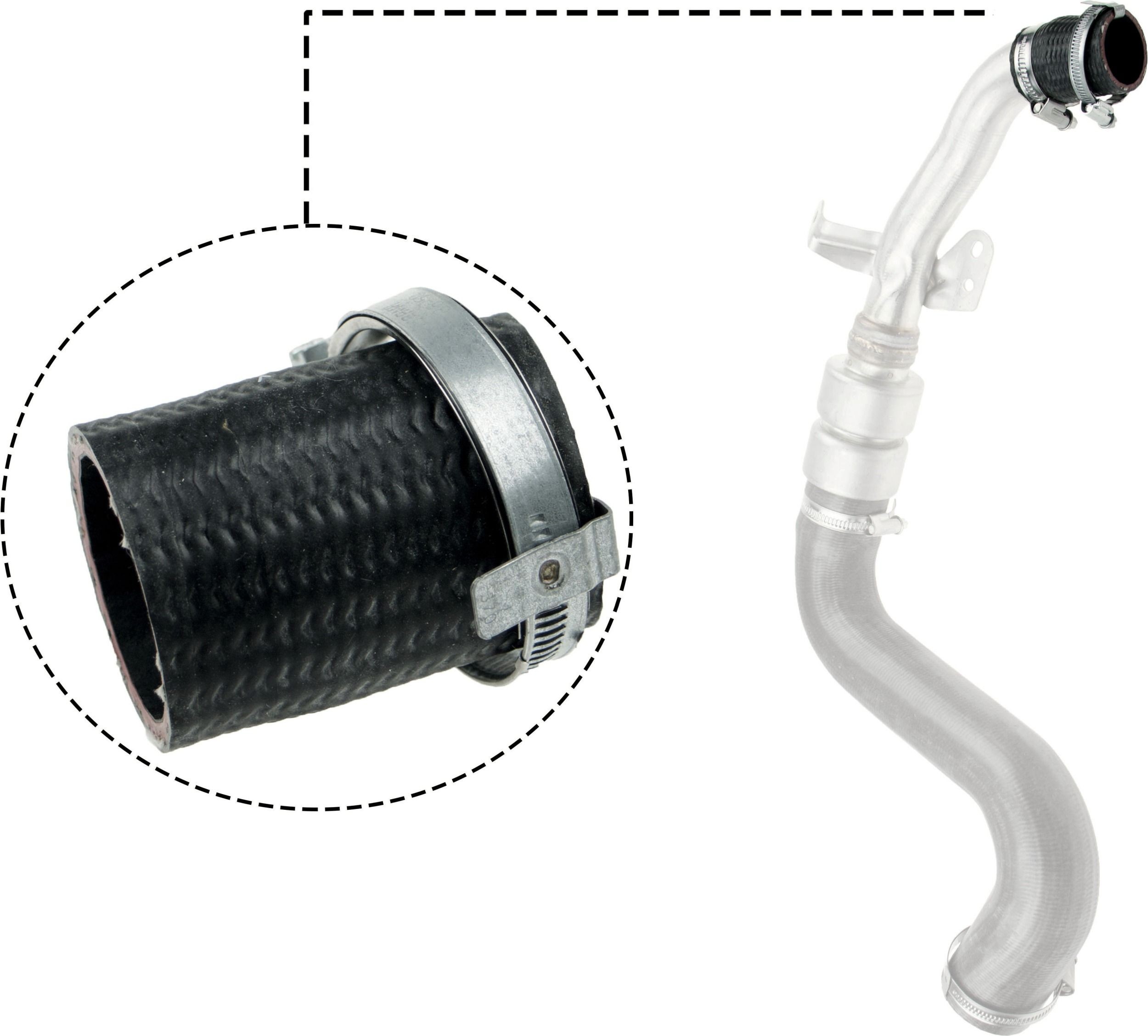 GATES Charger intake hose Article number: 09-0579 cheaply