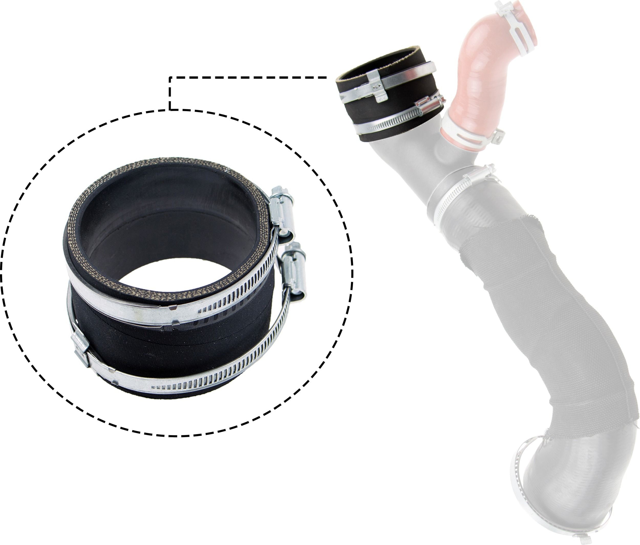 GATES Charger intake hose Article number: 09-0650 cheaply