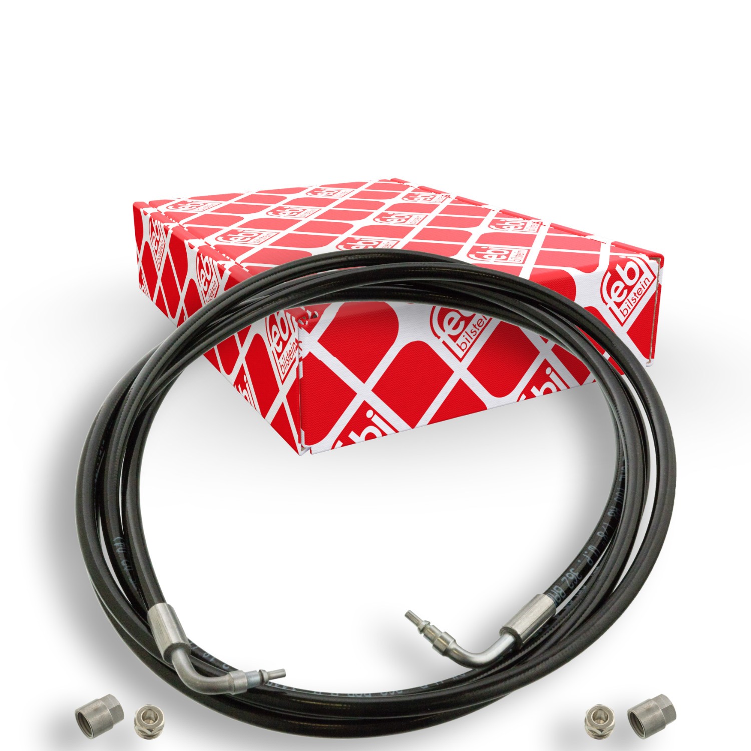 FEBI BILSTEIN Hose Line, driver cab tilt unit Article number: 106719 cheaply