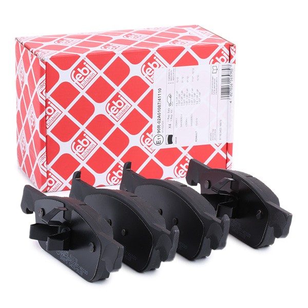 FEBI BILSTEIN Brake pad set Article number: 16975 cheaply