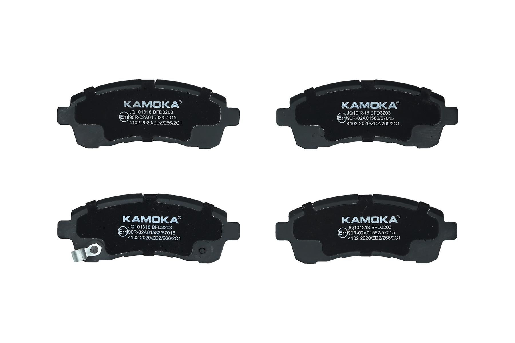 KAMOKA Τακάκια φρένων αριθμός Άρθρου: JQ101318 φθηνότερα