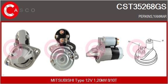 CASCO CEF70017AS Elektrimootor, radiaatoriventilaator C5 3.0 V6 207 HP Bensiin 2005