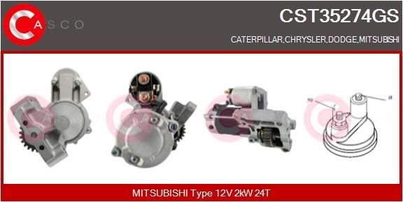 CASCO Elektromotor, kølerventilator Varenummer: CEF70024AS billige