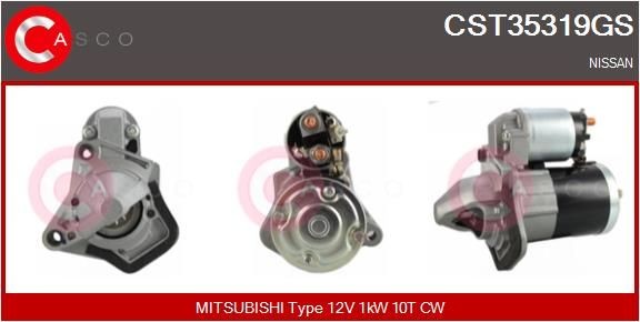 CASCO CEF72012AS Elektromotor, kølerventilator C-MAX 1.8 Flexifuel 125 HK Benzin/Ethanol 2010