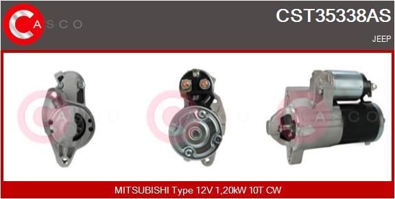 CASCO CEF73001AS Elektromotor, kølerventilator PASSAT 2.0 120 HK Benzin 2001
