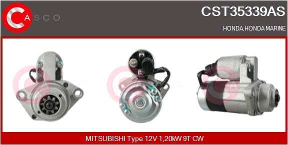 CASCO CEF73002AS Elektromotor, kølerventilator A6 2.5 TDI 150 HK Diesel 2005