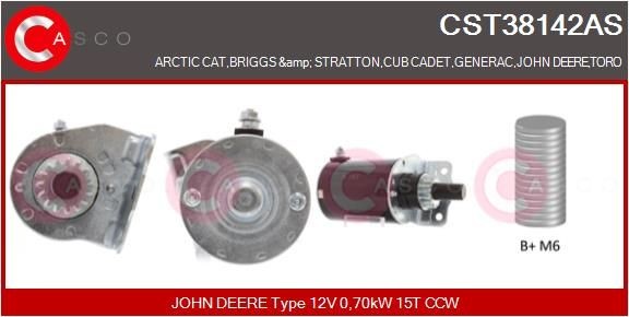 CASCO CEF77034AS Elektromotor, kølerventilator CORSA 1.7 CDTI (F08, F68) 100 HK Diesel 2009