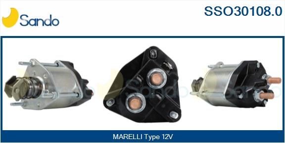 SANDO SEF70017.0 Electric Motor, radiator fan C5 3.0 V6 207 PS Petrol 2005