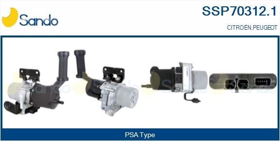 SANDO SEF77022.0 Electric Motor, radiator fan CORSA 1.2 Twinport (F08, F68) 80 PS Petrol 2006