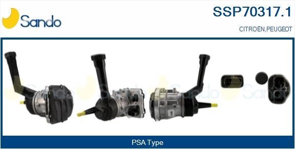 SANDO SEF77027.0 Electric Motor, radiator fan CORSA 1.4 Twinport (F08, F68) 90 PS Petrol 2006