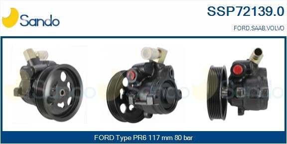 SANDO SEF80008.1 Електромотор, вентилатор на радиатора KYRON 2.0 Xdi 4x4 136 K.C. дизел 2014