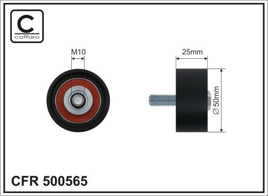 CAFFARO Medløberhjul, multi-V-rem Varenummer: 500565 billige