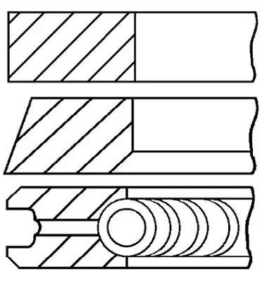 GOETZE ENGINE Piston Ring Kit Article number: 08-336500-00 cheaply