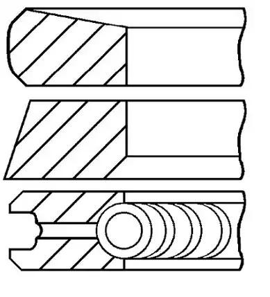 GOETZE ENGINE Piston Ring Kit Article number: 08-422000-00 cheaply