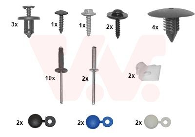 VAN WEZEL Mounting Kit, bumper Article number: 4367794 cheaply