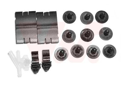 VAN WEZEL 4388797 Montaažikomplekt, Kapott MASTER 2.3 dCi 145 FWD (FV0E, FV0F, FV0H, FV02, FV0M, FV0S,... 146 HP Diisel