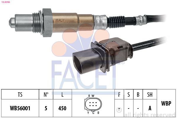 FACET Lambda sensor Article number: 10.8396 cheaply