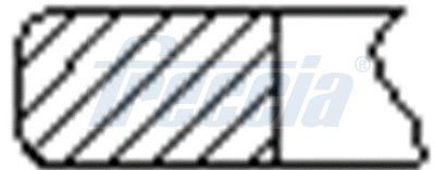 FRECCIA Piston Ring Kit Article number: FR10-074000 cheaply