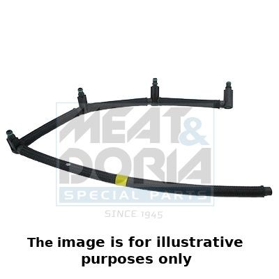 MEAT & DORIA 9828E Voolik, Jääkkütus BERLINGO 1.6 HDi 90 HP Diisel