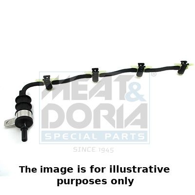 MEAT & DORIA 9837E Voolik, Jääkkütus LAGUNA 2.0 dCi (KT0M, KT0N, KT0S, KT19, KT1F) 173 HP Diisel 2015