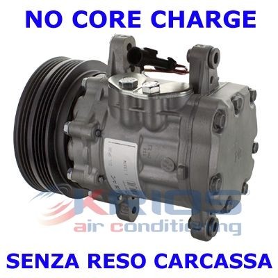MEAT & DORIA Air conditioning compressor Article number: K11337R cheaply