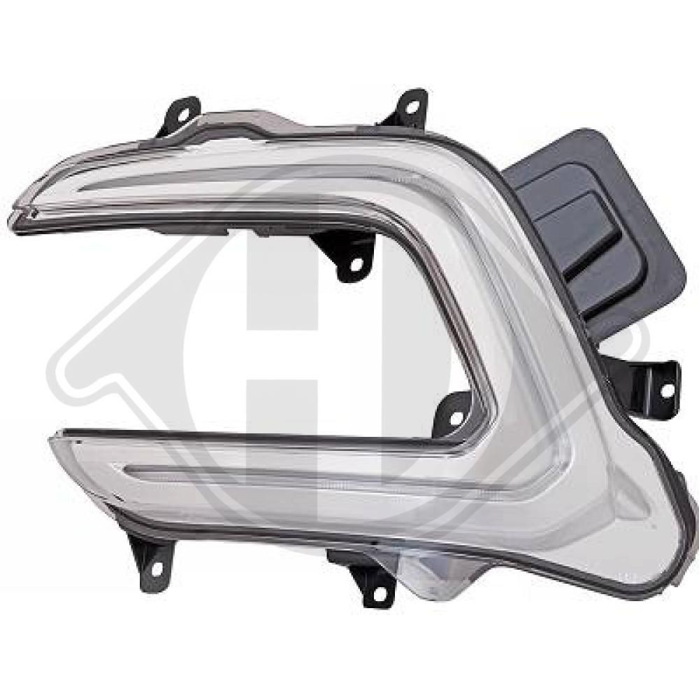 DIEDERICHS 4406289 Daglygter CAPTUR 1.3 TCe 150 (J5NK, J5JS) 150 HK Benzin