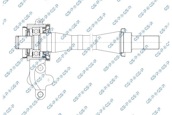 GSP Stub Axle, differential Article number: 261353 cheaply