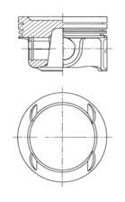 KOLBENSCHMIDT Piston Article number: 41784620 cheaply