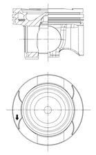 KOLBENSCHMIDT Piston Article number: 41829600 cheaply
