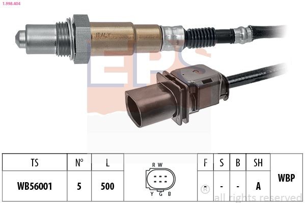 EPS Lambda sensor Article number: 1.998.404 cheaply