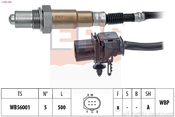 EPS Lambda andur Artikli number: 1.998.406 soodsalt