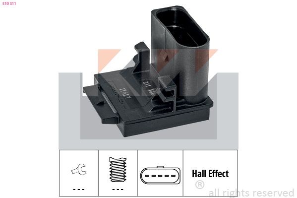 KW Switch, clutch control (cruise control) Article number: 510 311 cheaply
