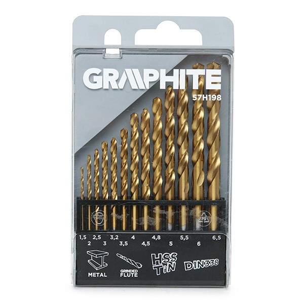 OEM Twist Drill Bit Set 57H198 from GRAPHITE
