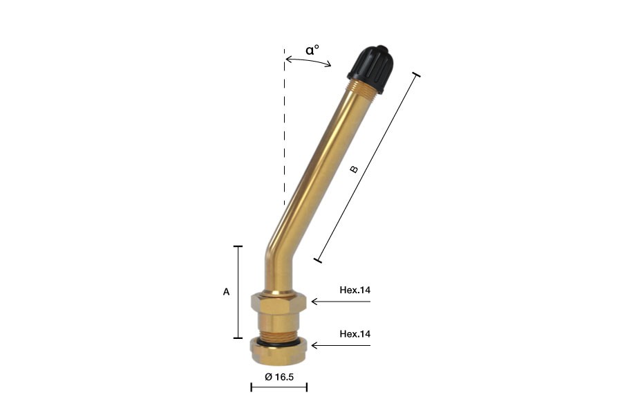 WONDER Valve, tyre pressure control system Article number: 1428 cheaply