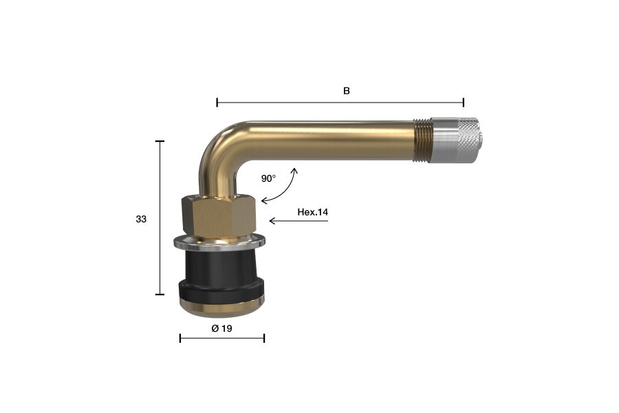 OEM Valve, tyre pressure control system 1443 from WONDER