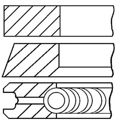 GOETZE ENGINE Piston Ring Kit Article number: 08-990111-00 cheaply