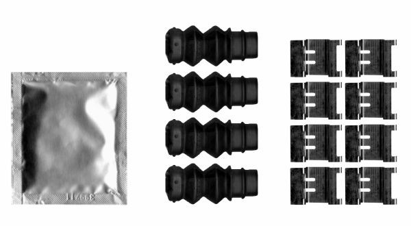TEXTAR 82541900 Lisakomplekt, ketaspiduriklotsid DS4 PureTech 225 (FP5GGT) 224 HP Bensiin
