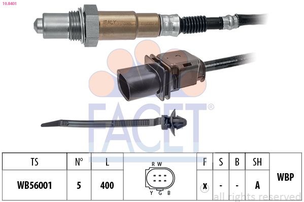 FACET Lambda sensor Article number: 10.8401 cheaply