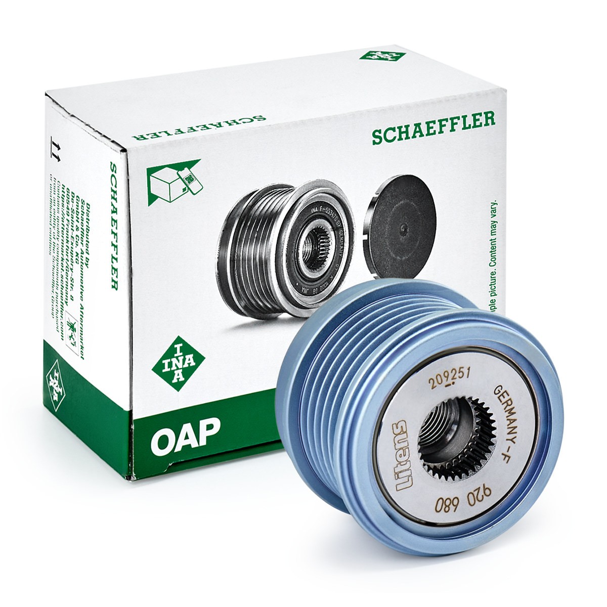 INA Alternator Freewheel Clutch Article number: 535 0343 10 cheaply
