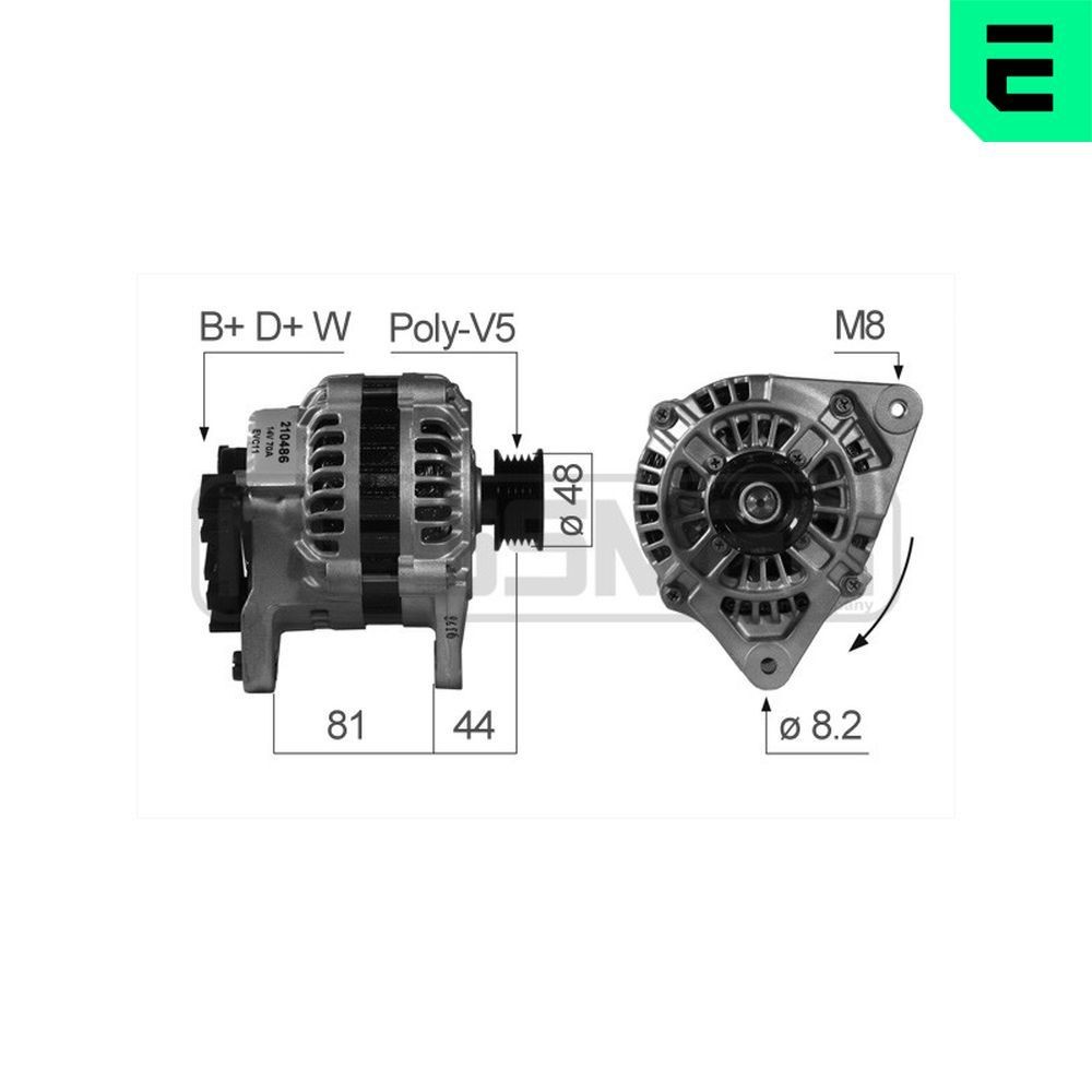 ERA Generaator Artikli number: 210486A soodsalt