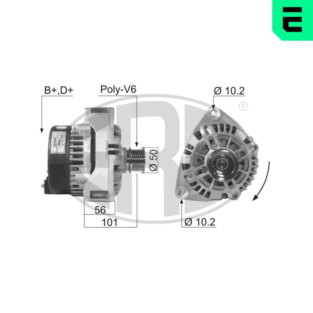 ERA Generaator Artikli number: 210617A soodsalt