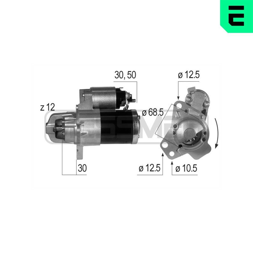 ERA Starter motor Article number: 220640A cheaply