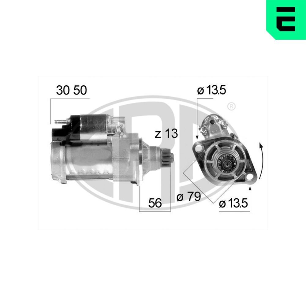 ERA Starter Varenummer: 220647A billige
