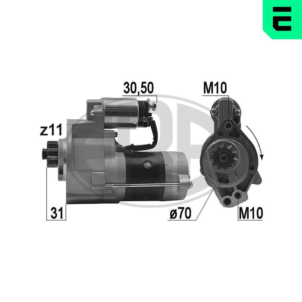 ERA Starter motor Article number: 220959A cheaply