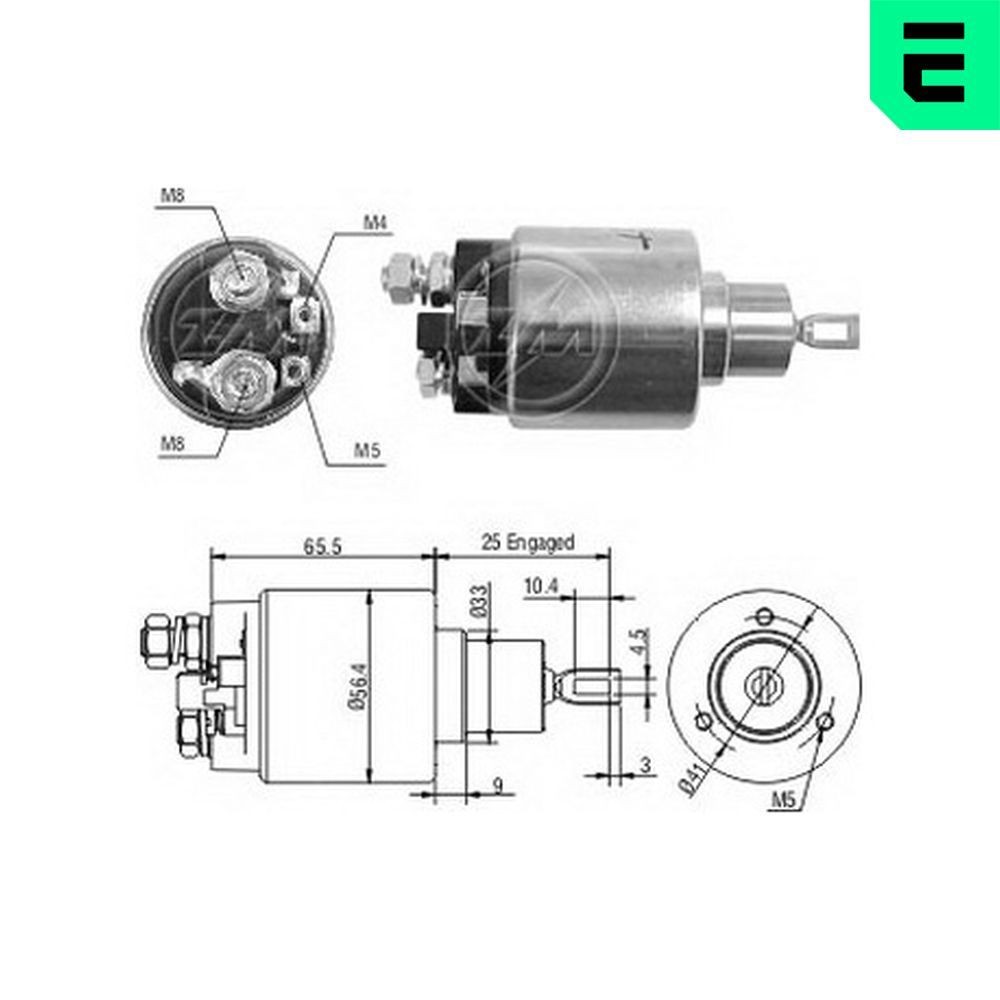 ERA Starter solenoid Article number: ZM1474 cheaply
