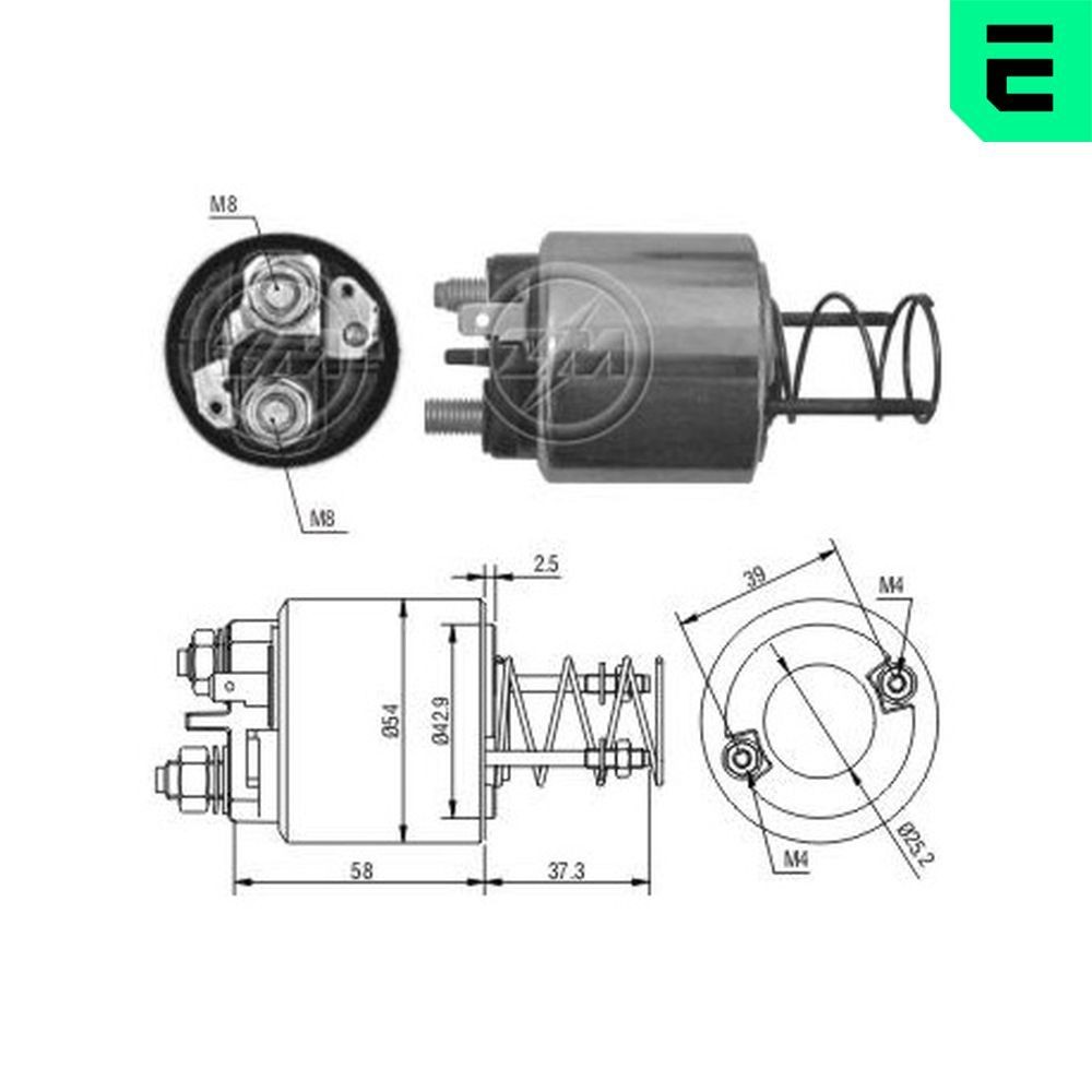 ERA Starter solenoid Article number: ZM1594 cheaply