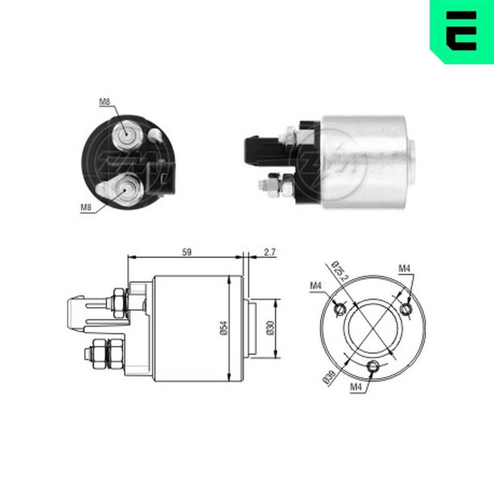 ERA Starter solenoid Article number: ZM5492 cheaply