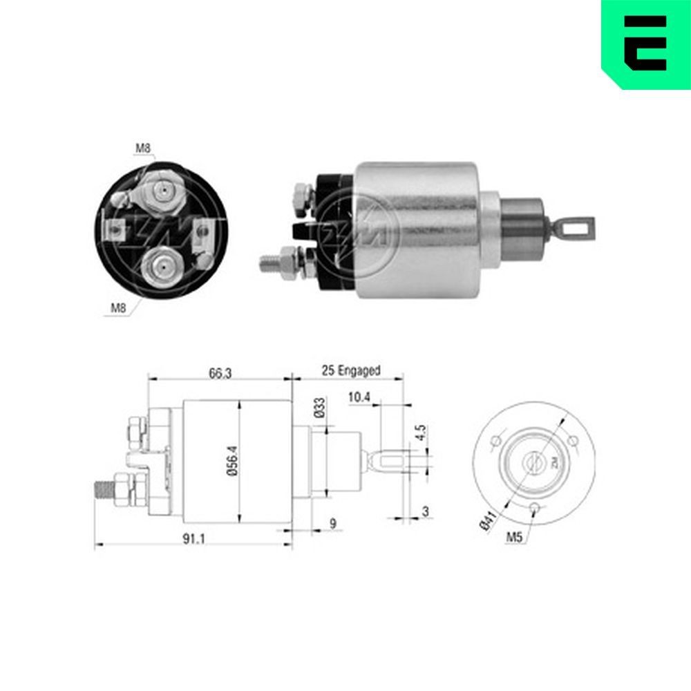 ERA Starter solenoid Article number: ZM6773 cheaply