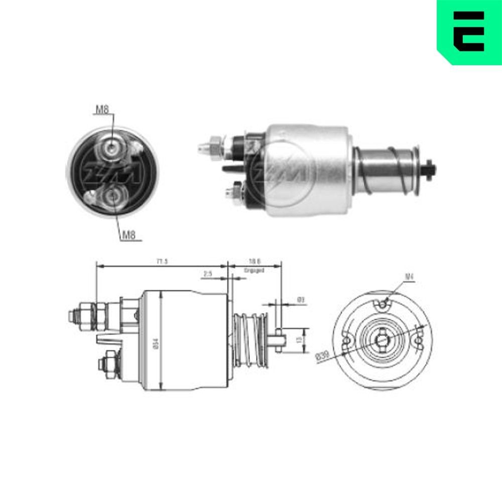 ERA Starter solenoid Article number: ZM8495 cheaply