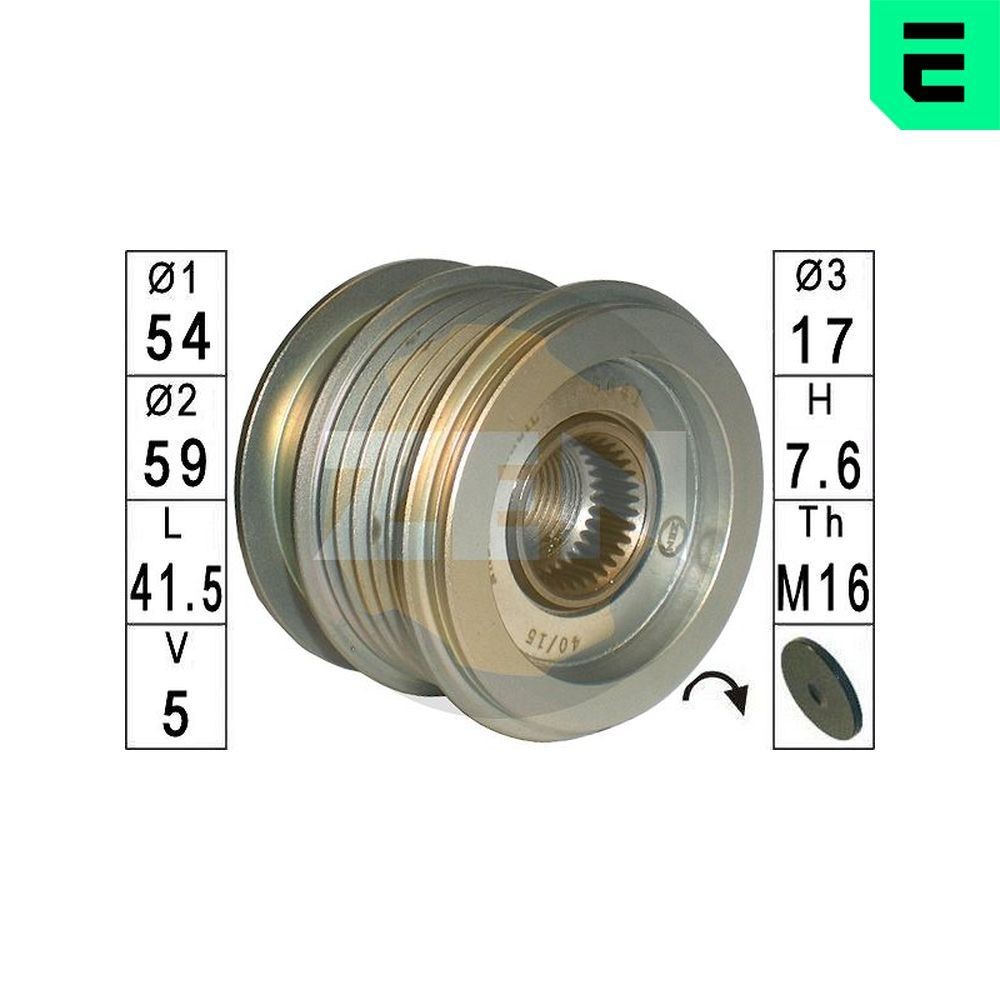 ERA Alternator Freewheel Clutch Article number: ZN5641 cheaply